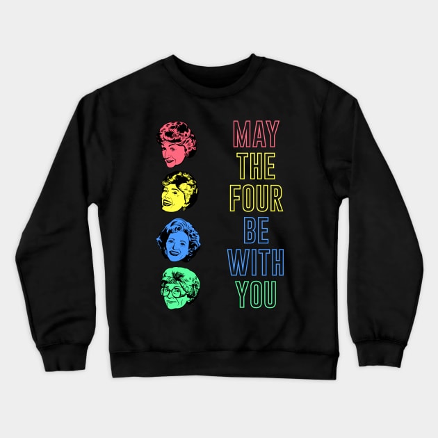 Four Girl of Color Crewneck Sweatshirt by rezolivarez